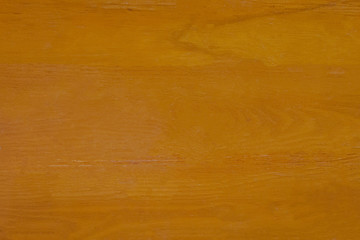 Top view of brown wood table background.