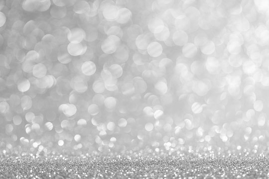 Silver holiday background