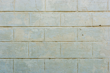 White brick wall. Photo background texture