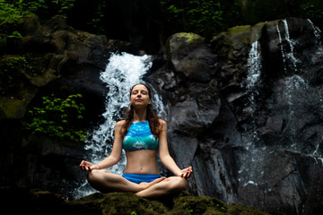 girl in the forest