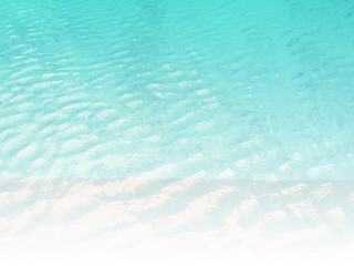 Blurred water surface.Abstract close up blue water background.