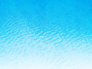 Fototapeta na wymiar Blue background of water in swimming pool.