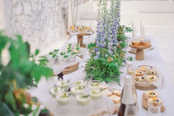 Beautiful afternoon tea desktop design