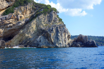 Corfu sea landscape