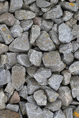 pile of gravel background