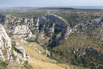 Fototapeta na wymiar il canyon di Cava Grande del Cassibile, Sicilia