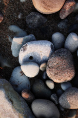 pebble on the beach