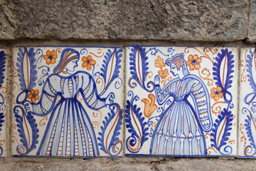 Le famose ceramiche della Scalinata di Santa Maria del Monte di Caltagirone in Sicilia	