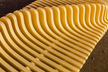 Line patterns of contemporary art piece