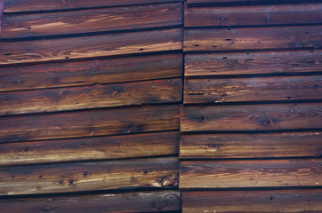 Weathered Timber Planks with a Seam Background.