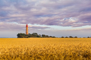 Lighthouse Fluegge on a nice summer day