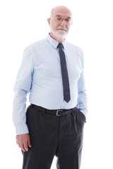 Portrait of senior business man