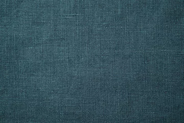 Gordijnen Fabric closeup. Dark green linen texture © TanyaJoy