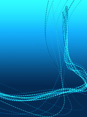 Abstract business background with simple creative shapes on a soft gradient base