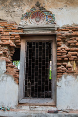 Dilapidated church in Wat Rat Bamrung (Wat Ngon Kai) - Samut Sakhon, Thailand