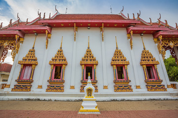 Thai temple, Wat Rat Bamrung (Wat Ngon Kai) - Samut Sakhon, Thailand