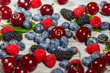 Summer ripe berries