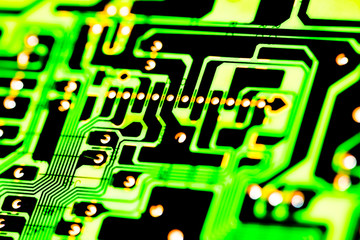 Abstract,close up of Mainboard Electronic computer background. (IOT,Internet of Things)