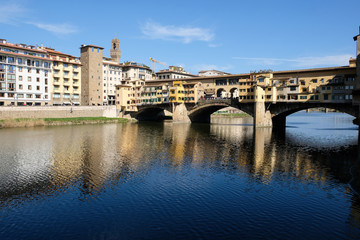 Fototapeta premium Ponte Vecchio. Florence, Italy