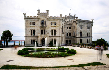 Fototapeta premium Italian castle Miramare