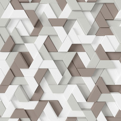 Abstract background of modern tile wall. 3D rendering.