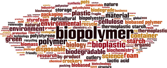 Biopolymer word cloud