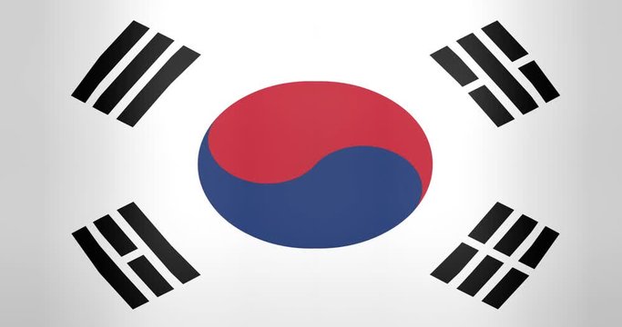 Как выглядит флаг республики корея South Korea Flag Wave Відеоматеріал - огляд 4,115 Стокові відео і відеоматеріали