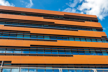 apartment, architecture, background, block, blue, bremen, building, business, center, city, clean,...