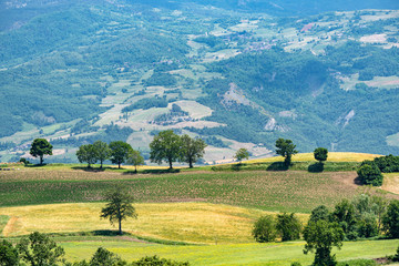 Passo del Penice: mountain landscape