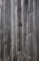 Texture of gray wood from several boards