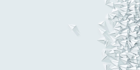 Leadership and victory concepts, 3d rendering illustration