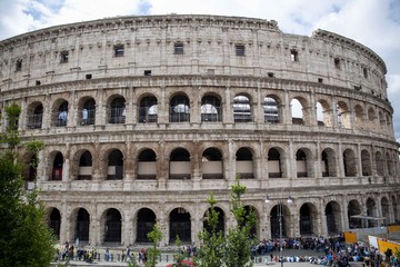 Naklejka premium Rome italy landscape