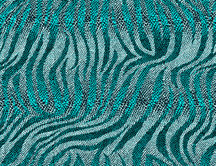 Zebra pattern silk scarf design fashion textile