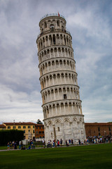 vista da torre de pisa e da igreja na cidade de Pisa na Italia, europá