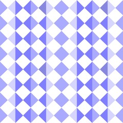 seamless pattern with triangles blue and white vector background, diamond shapes