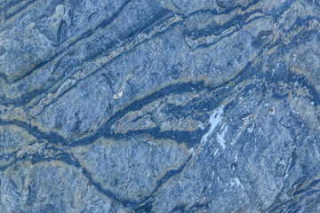 Blue rock texture in Altai. Russia (background)