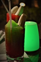 A summer time cocktail in Manila Philippines