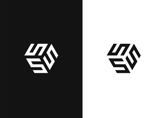 Black white version of the design element