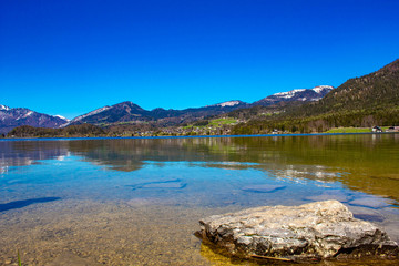 Obraz premium Hallstätter See in Austria