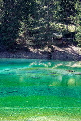 Obraz na płótnie Canvas The Green Lake in Austria, Styria (Der Grüne See)