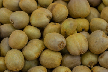 Ripe kiwi fruit, background wallpaper