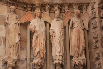 les statues d'anges