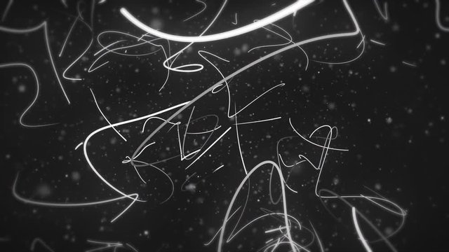 White Connection structure Abstract Backround