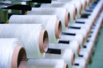 Industrial fabric production line