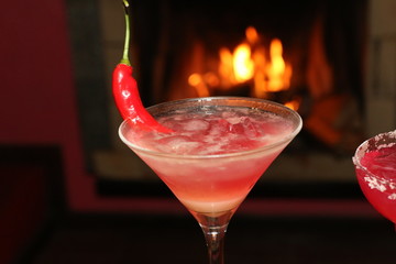 cocktail in the bar