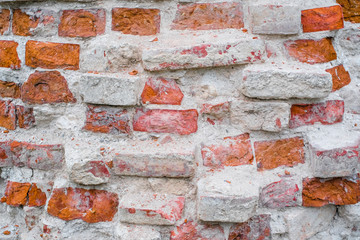 Background with the image of a brick wall