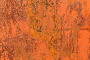 bright saturated rusty grunge metal background