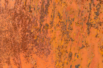 bright saturated rusty grunge metal background