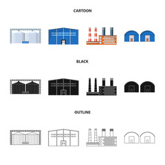 Fototapeta premium Vector illustration of production and structure icon. Set of production and technology vector icon for stock.
