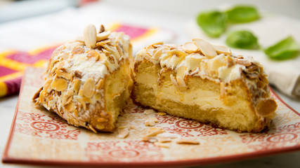 Traditional cake from a bakery. Sara Cake.